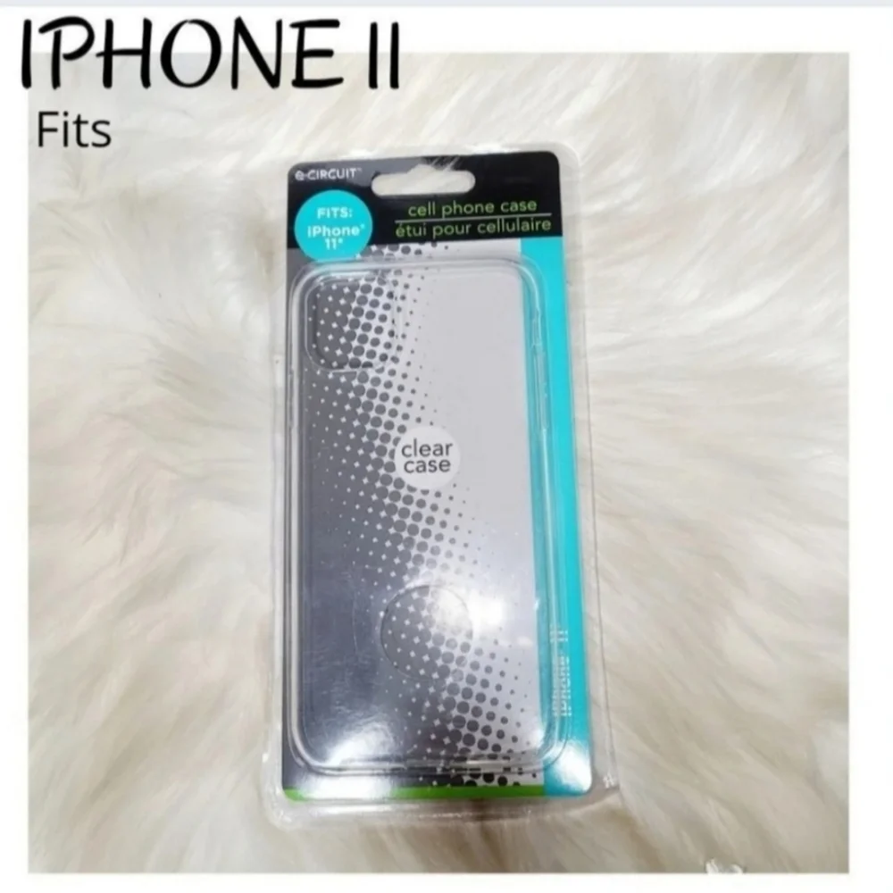 Apple iPhone 11 COVER Case in Clear